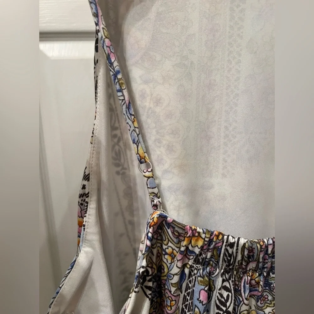 Floral Spaghetti-Strap Sundress- Medium - Picture 8 of 10